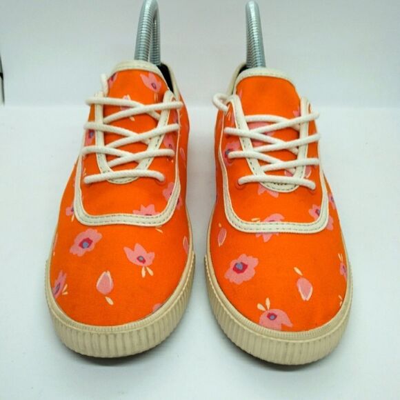 Toms Casual Canvas Sneakers Women's Size 6.5 Orange - Picture 3 of 8